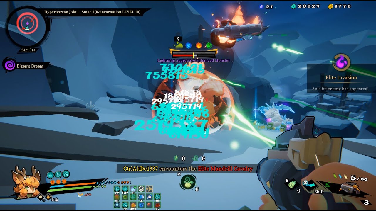 Gunfire Reborn Season 6 - Yoyo - R10 Solo - Dice Damage Only Clear