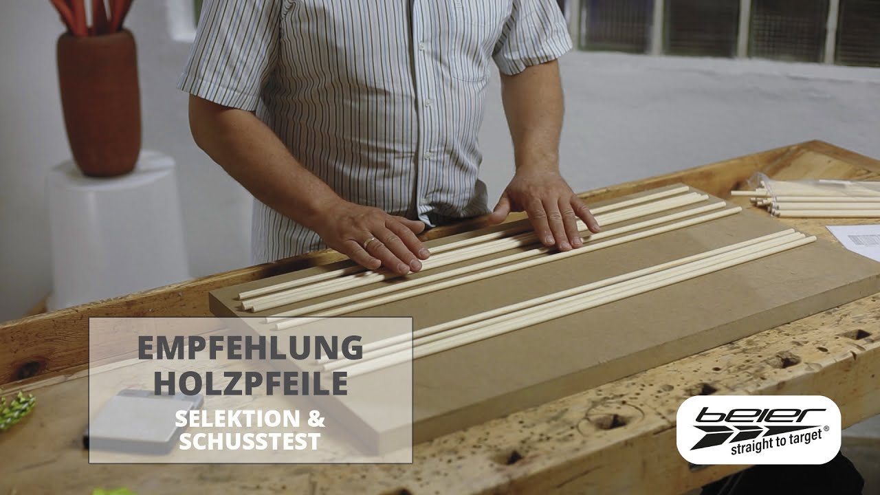 Muss es immer Carbon sein? Empfehlung für den Holzpfeil - BOGENSPORT BEIER