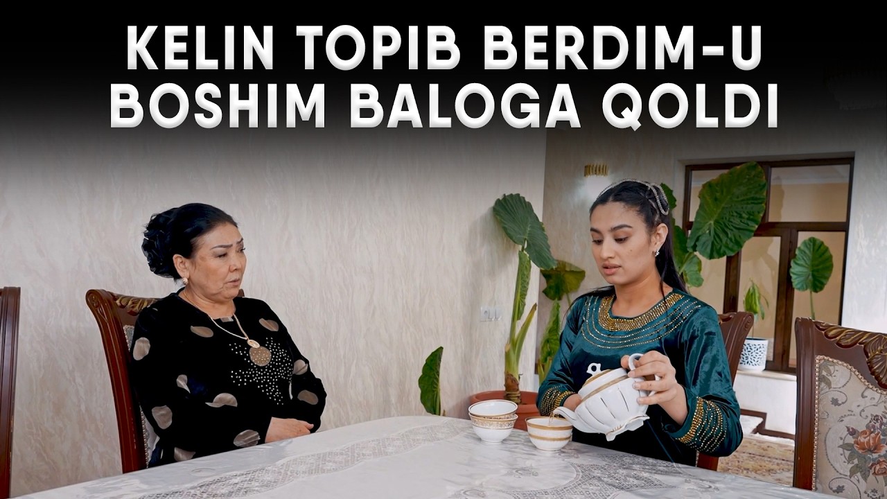 KELIN TOPIB BERDIM-U BOSHIM BALOGA QOLDI!