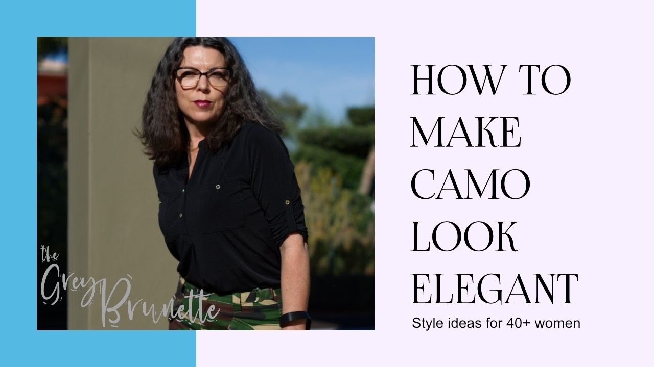 Style Inspiration: How to make camo look elegant
