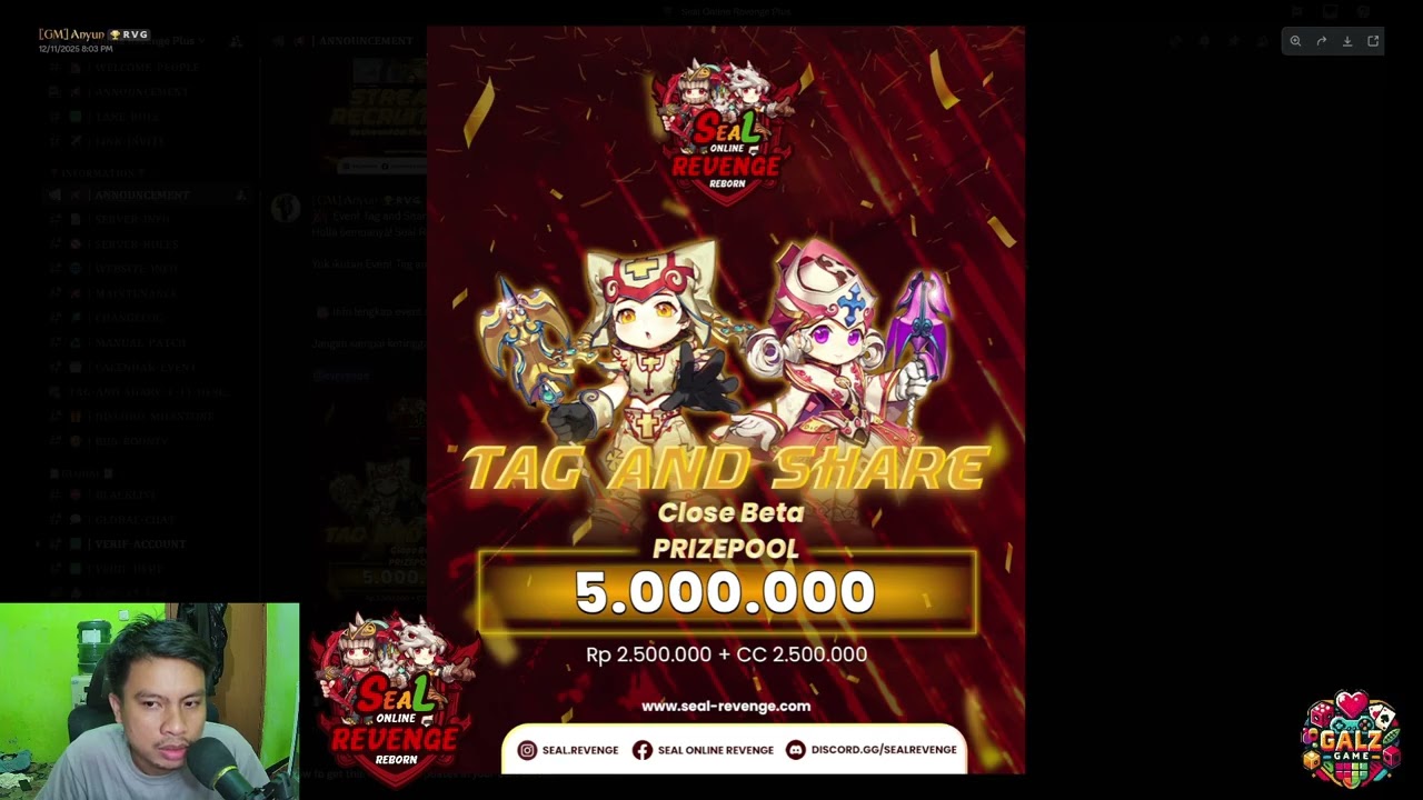 INFO SEAL REVENGE EDISI : Desember 2025 #sealonline #sealrevenge #infosealonline  #infoseal