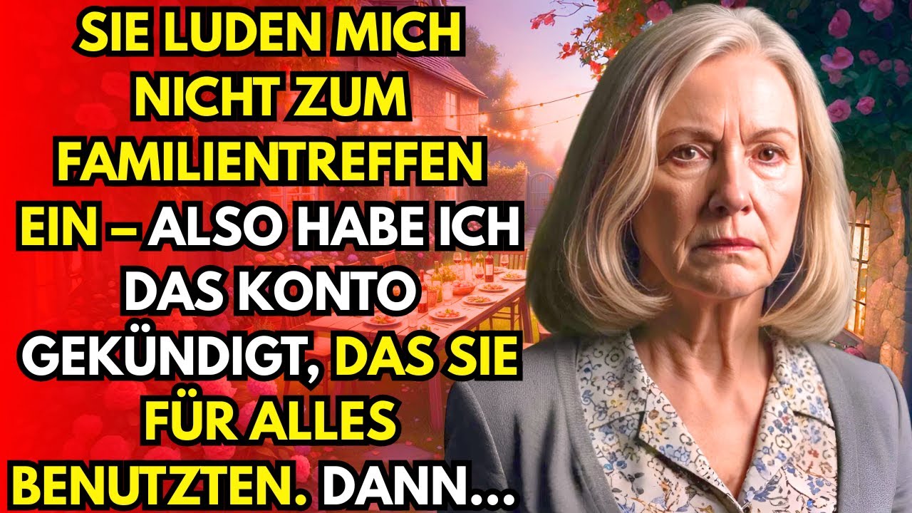 Wahre Geschichte aus Hamburg 👵💔: Vom Familientreffen ausgeschlossen, holte sie sich alles zur&uuml;ck...