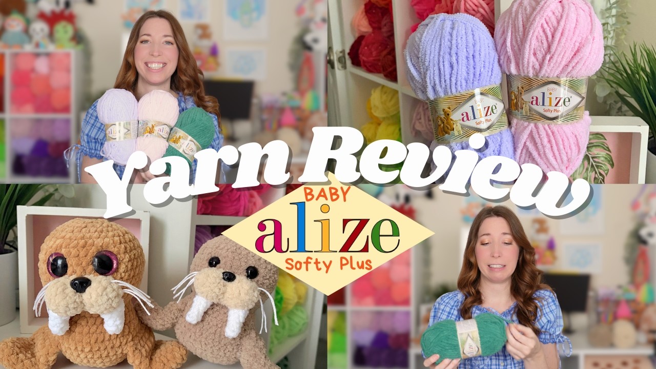 Обзор пряжи Alize Softy Plus Baby | Идеально подходит для плюшевых игрушек или переоценена?