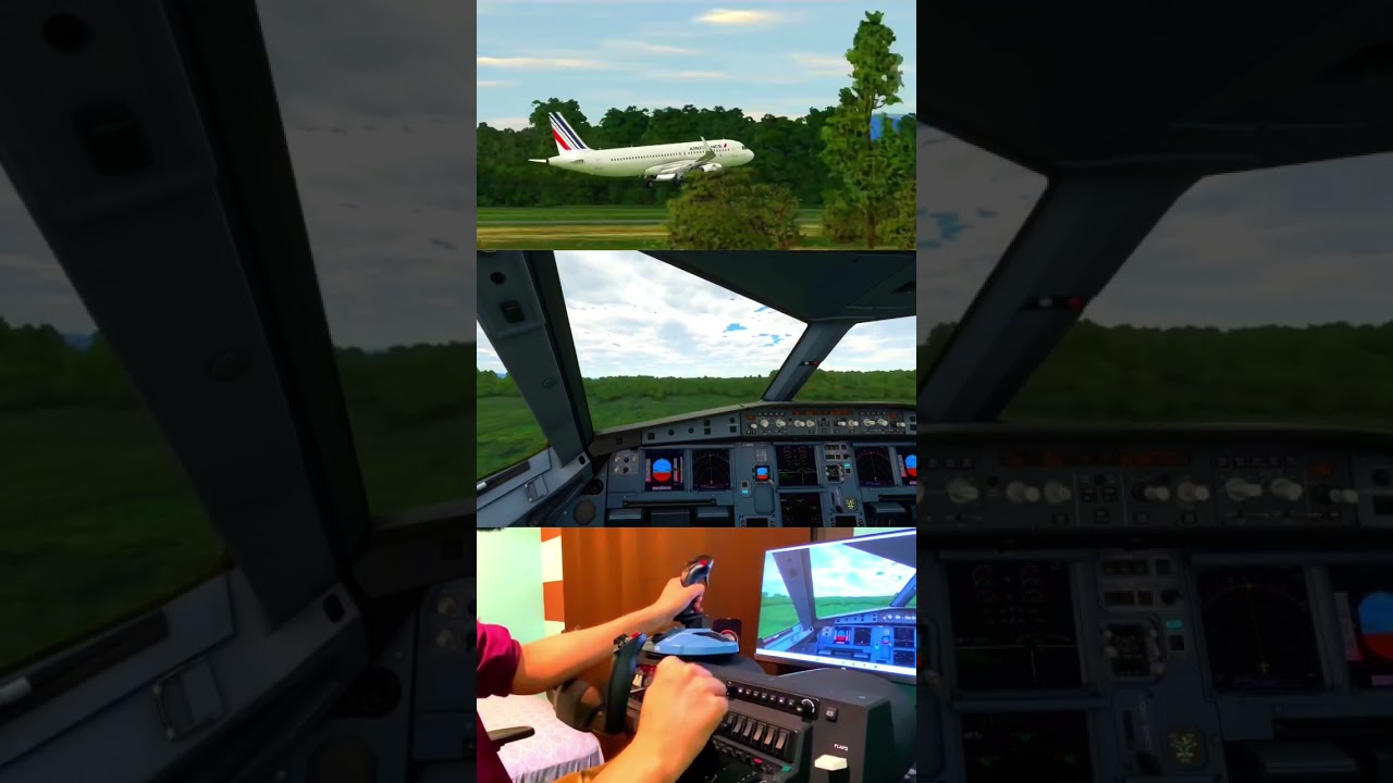 Air France 296 Crash - msfs