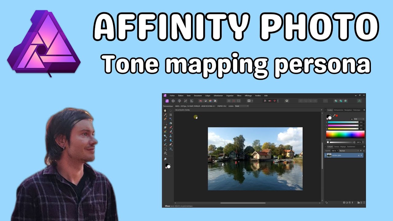 Affinity Photo tone mapping persona