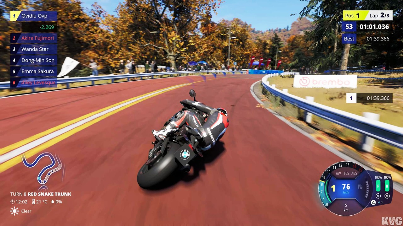 RIDE 6 - BMW S 1000 RR 2020 - Gameplay (PS5 UHD) [4K60FPS]