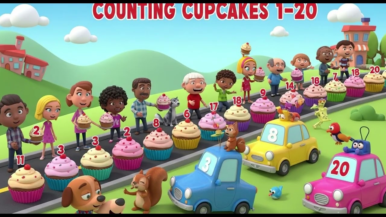 Counting Cupcakes 1–20