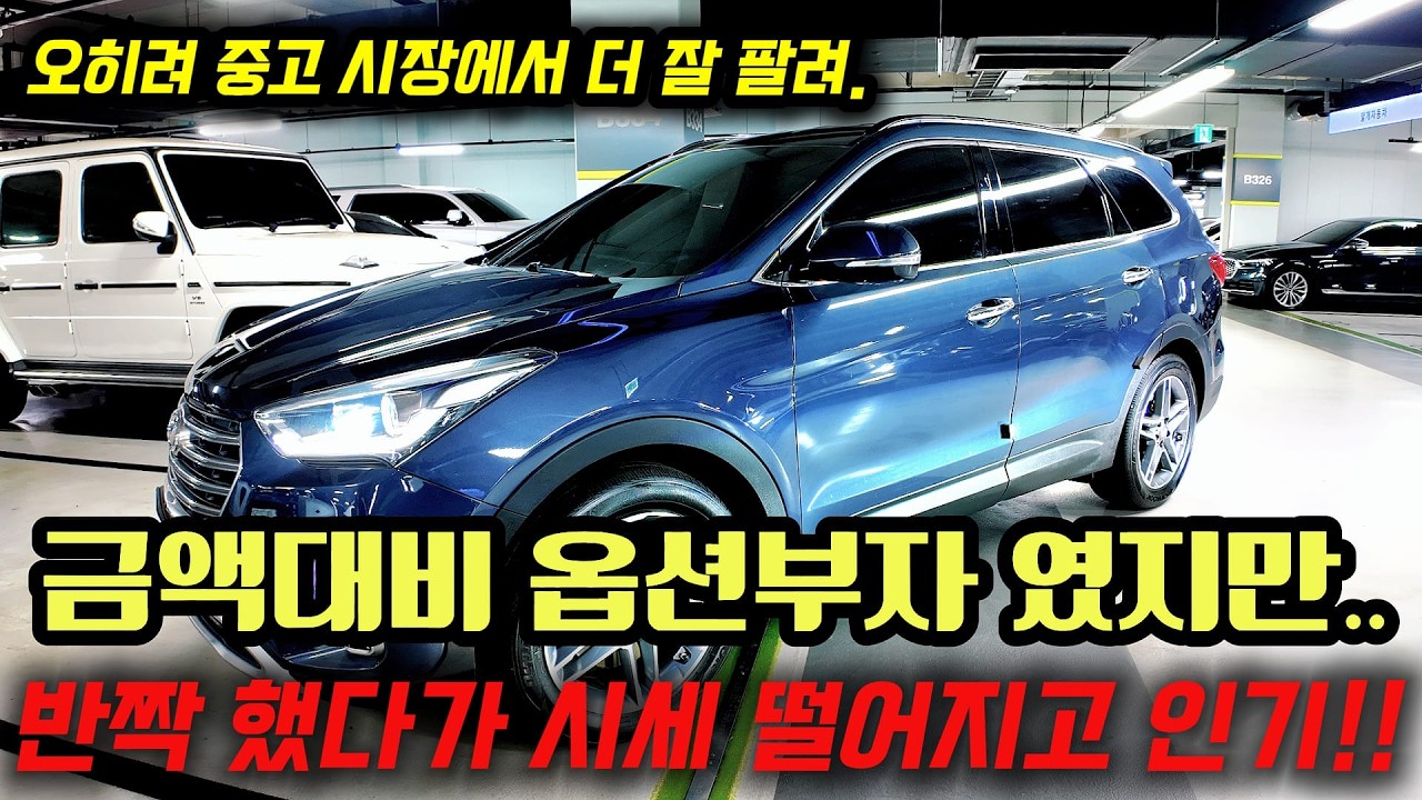 신차때 반짝 팔리다가 나락가고 중고차 시장에서 폭락까지.. 그래서 요즘 인기몰이 역시 불경기에는 싸야 팔려요~