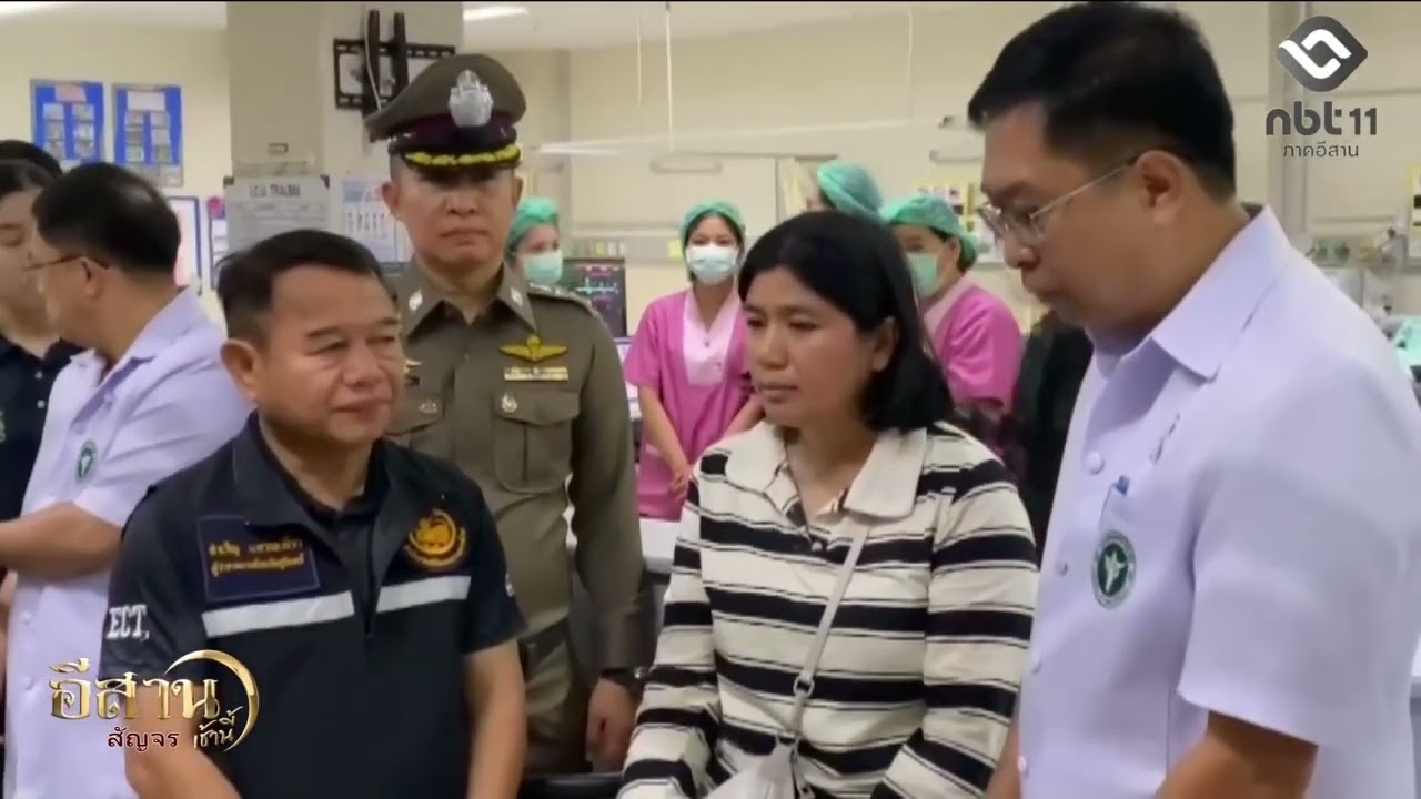 นายกฯ มอบกัปตันธนภัทร บินด่วน ภารกิจหัวใจติด ปีก ที่ จ สุรินทร์ อีสานเช้านี้ NBT UBON 050369