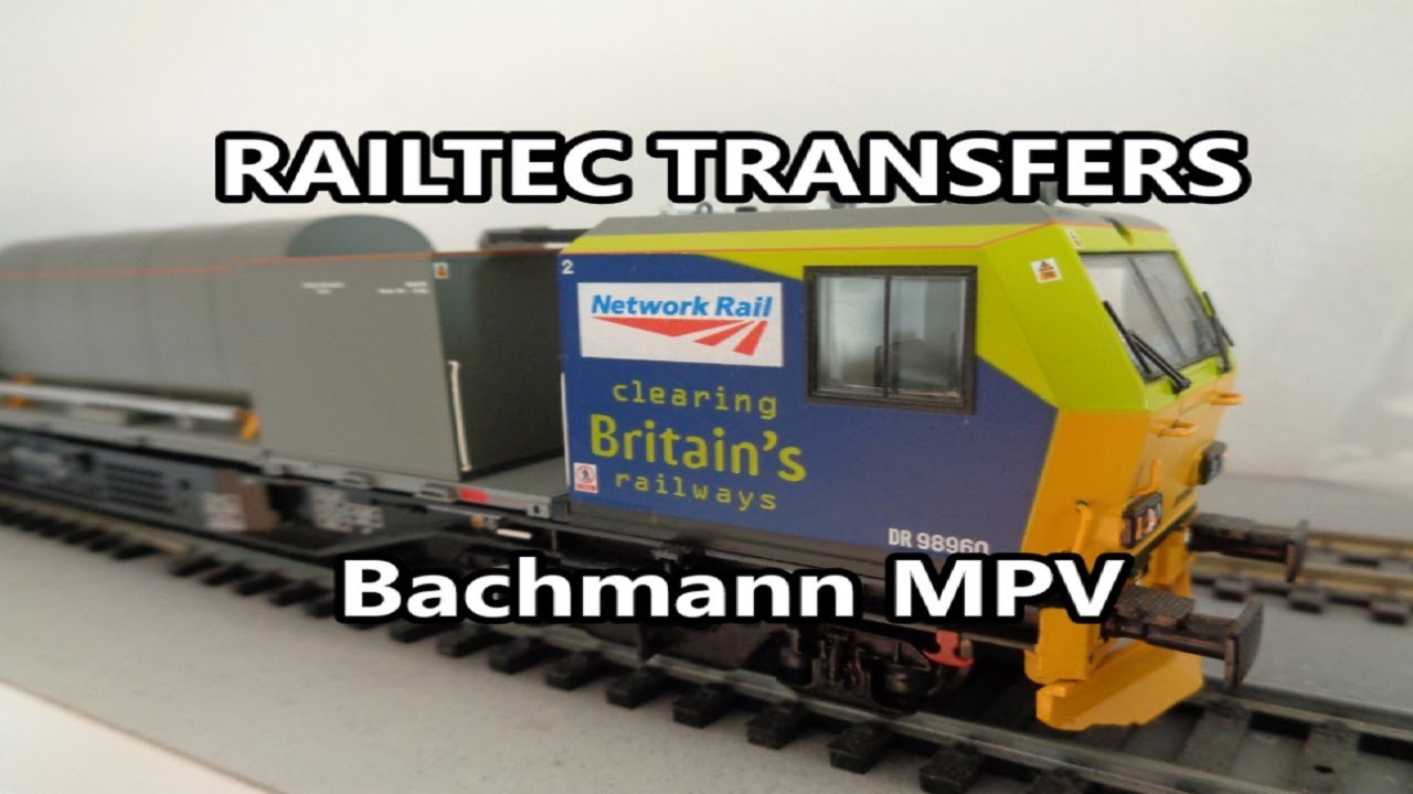 Railtec Transfers for Bachmann MPV- CAMT137