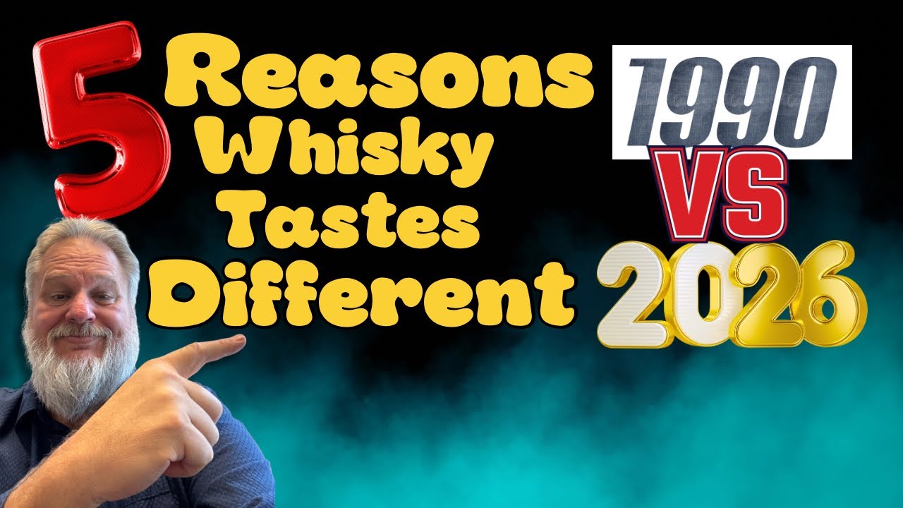My whisky tastes different than 30 years ago, Why?