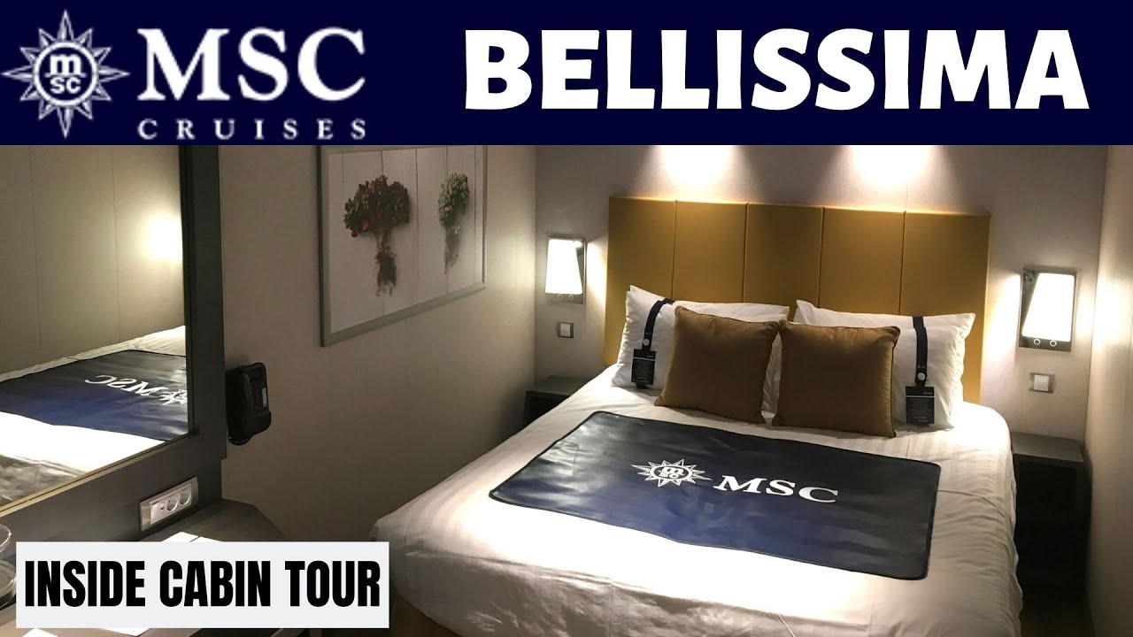 MSC BELLISSIMA Inside Cabin Tour