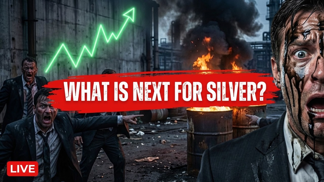 Stock Market Surges as Oil Crashes &ndash; What This Means for Silver! LIVE! 📈🚨