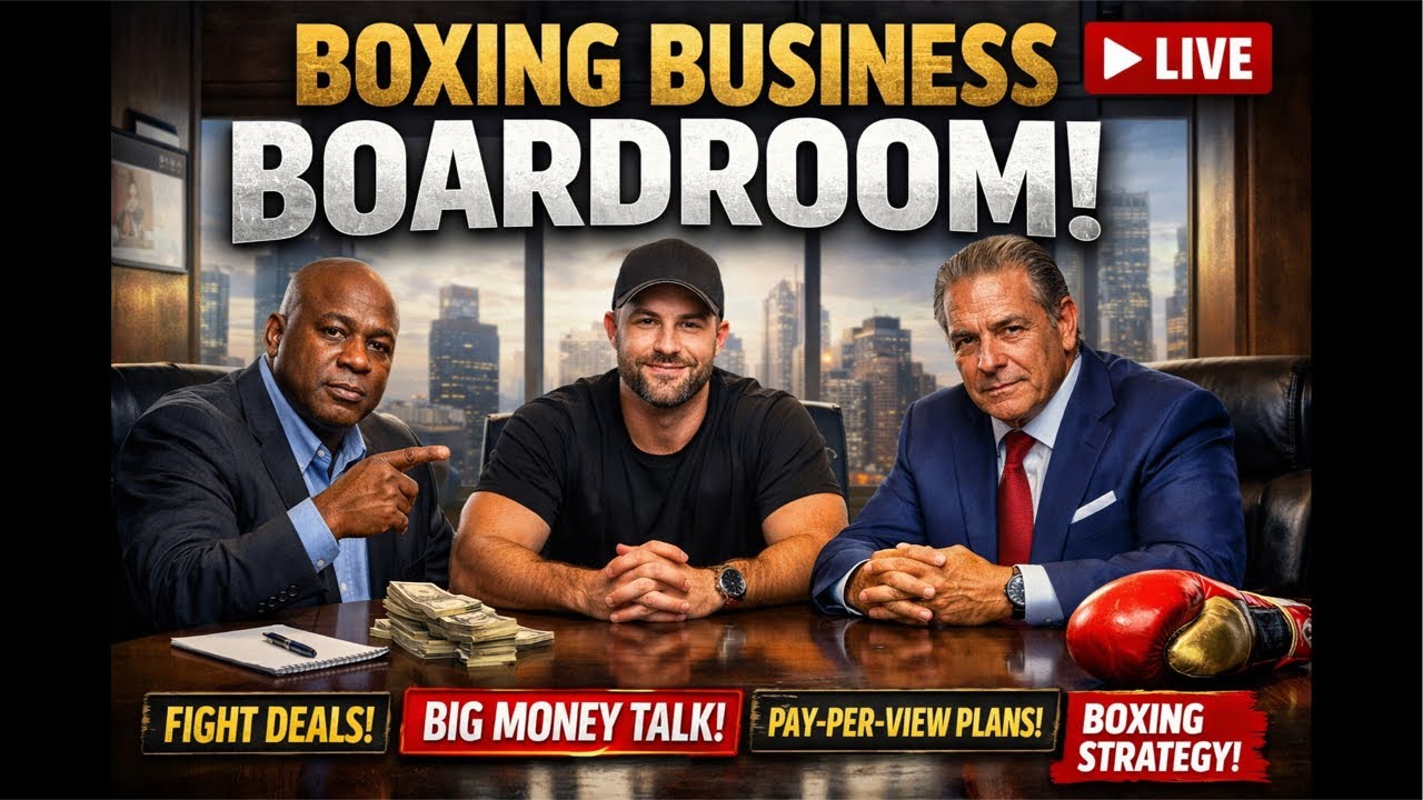 BOXING BUSINESS BOARDROOM 🥊💼 | Fight Deals, Big Money & The REAL Business of Boxing (LIVE) 