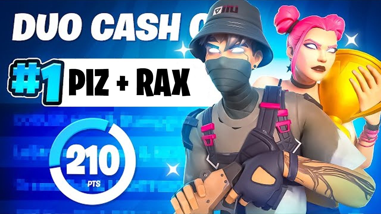 PIZ E RAX VINCONO LA DUO CASH CUP!🏆 FORTNITE ITA