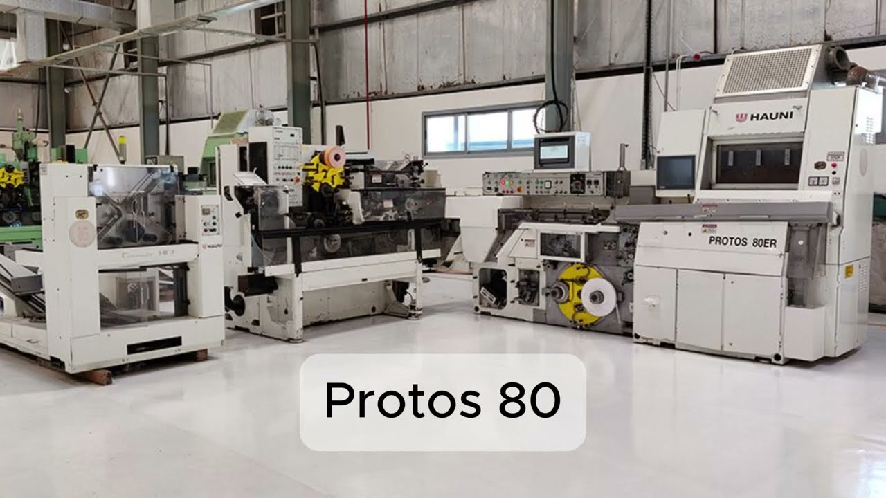 Protos 80ER With Tray Filler Cigarette Manufacturing Machine  8000 Cigarettes Per Minute
