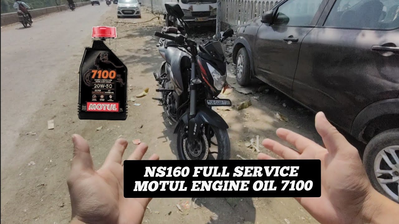 NS160 BS6 2023 MODEL  MOTUL 7100 ENGINE OIL BEST ENGINE FOR NS160 NS200 #ns160 
