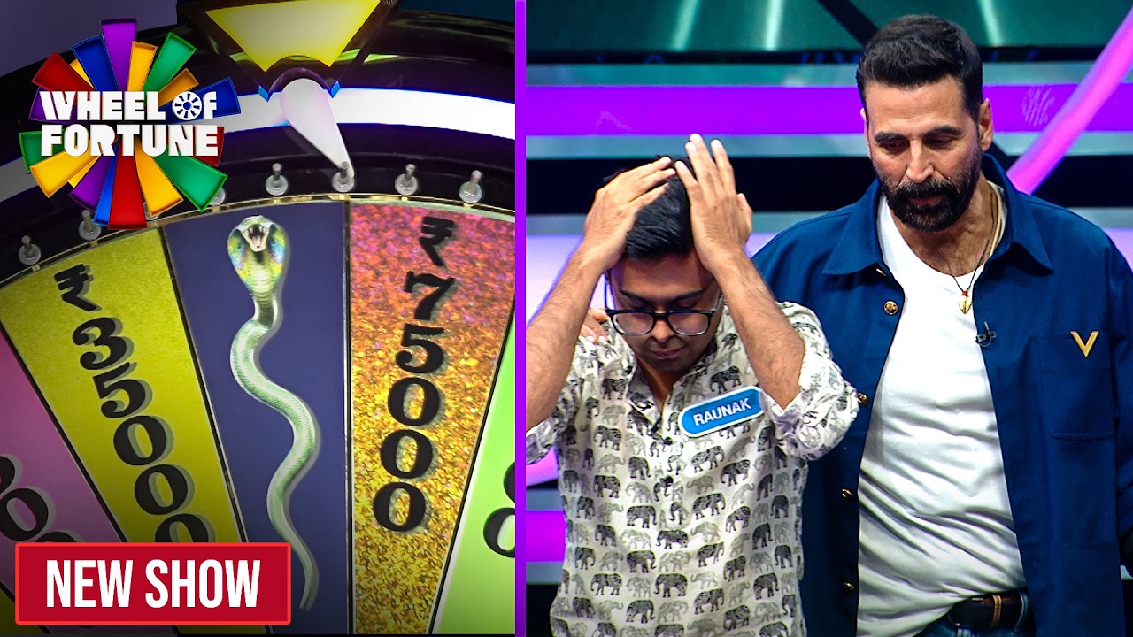 Akshay Kumar | Double Dhamaka Round में सांप किसे डसने वाला है? | Wheel of Fortune