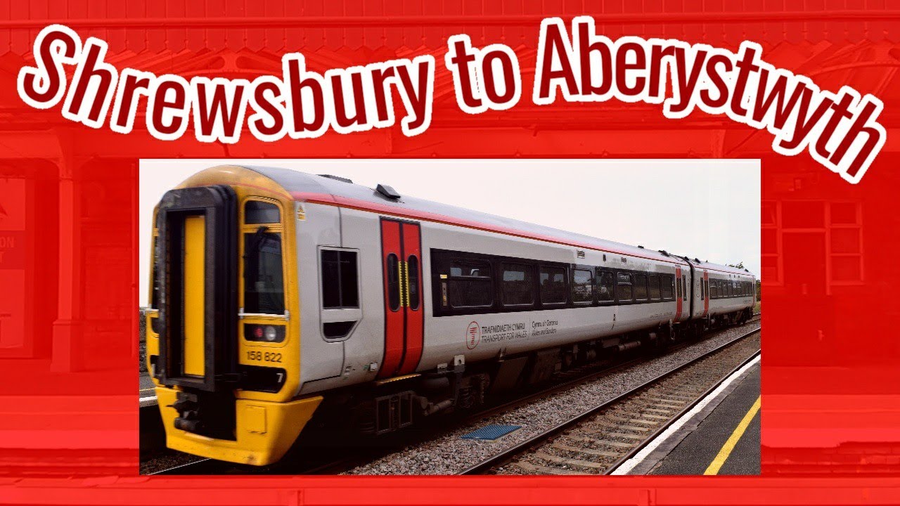 Shrewsbury to Aberystwyth | FULL JOURNEY | Transport for Wales 158 Express Sprinter (Cambrian Line)