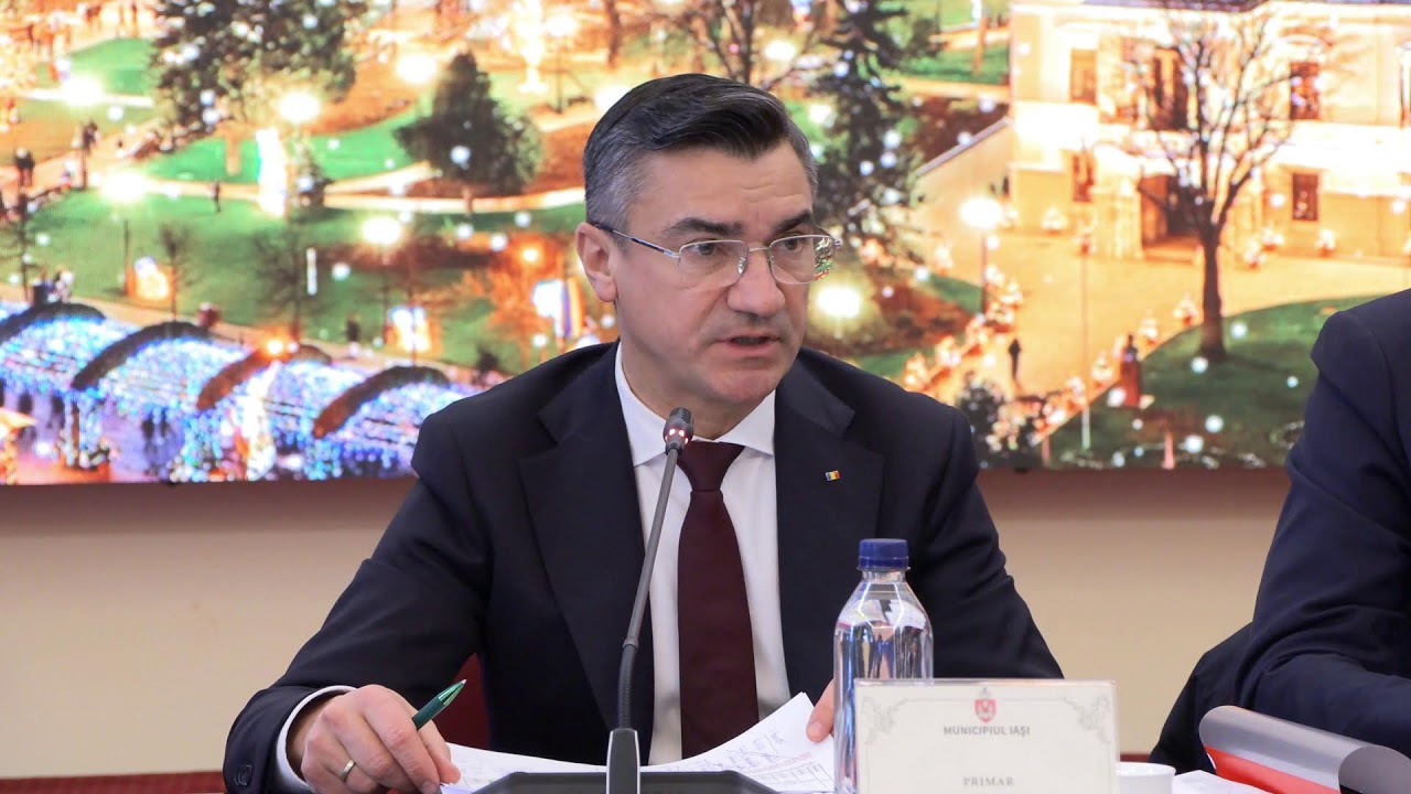 29 12 2025 Ședința extraordinară a Consiliului Local Iași