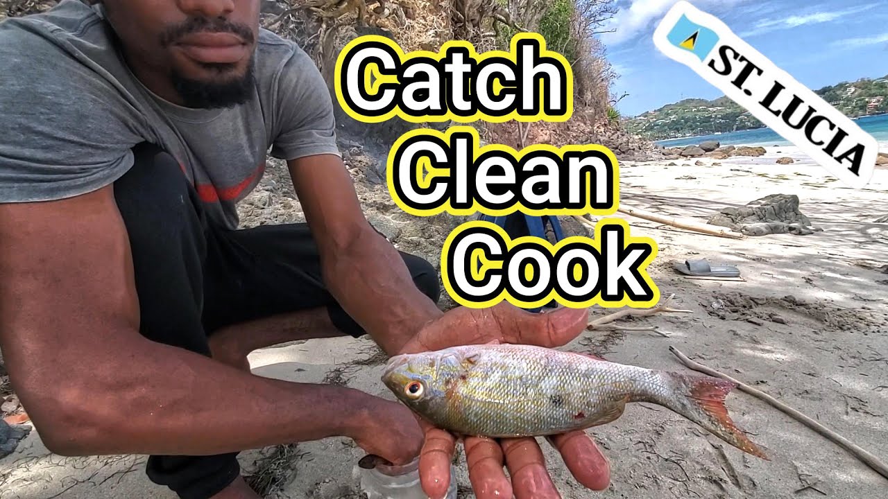‎Catch Clean Cook on Laborie Beach  | St Lucia