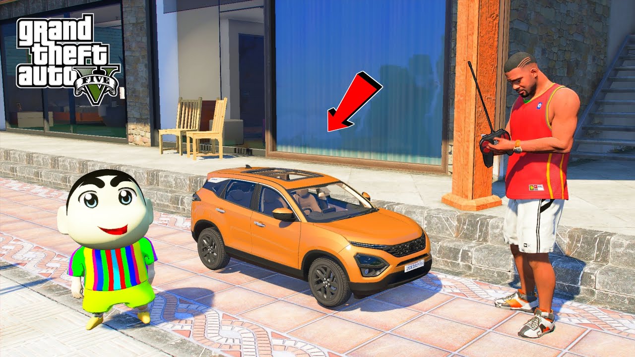 Franklin & shinchan Buy Mini RC TATA Harrier in GTA 5 | JNK GAMER