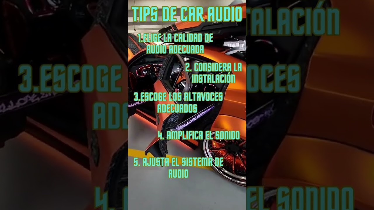 tips de car audio