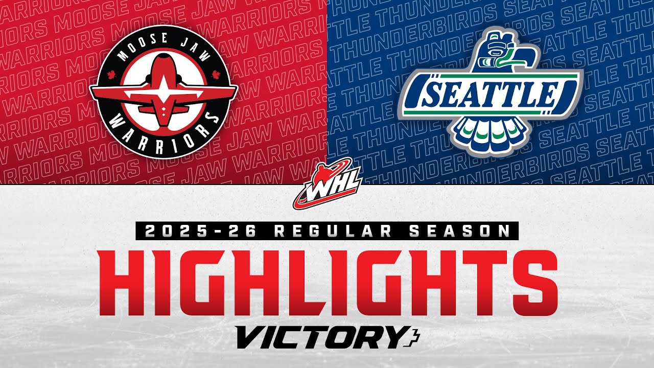 Moose Jaw Warriors at Seattle Thunderbirds 01/16 | WHL Highlights 2025-26