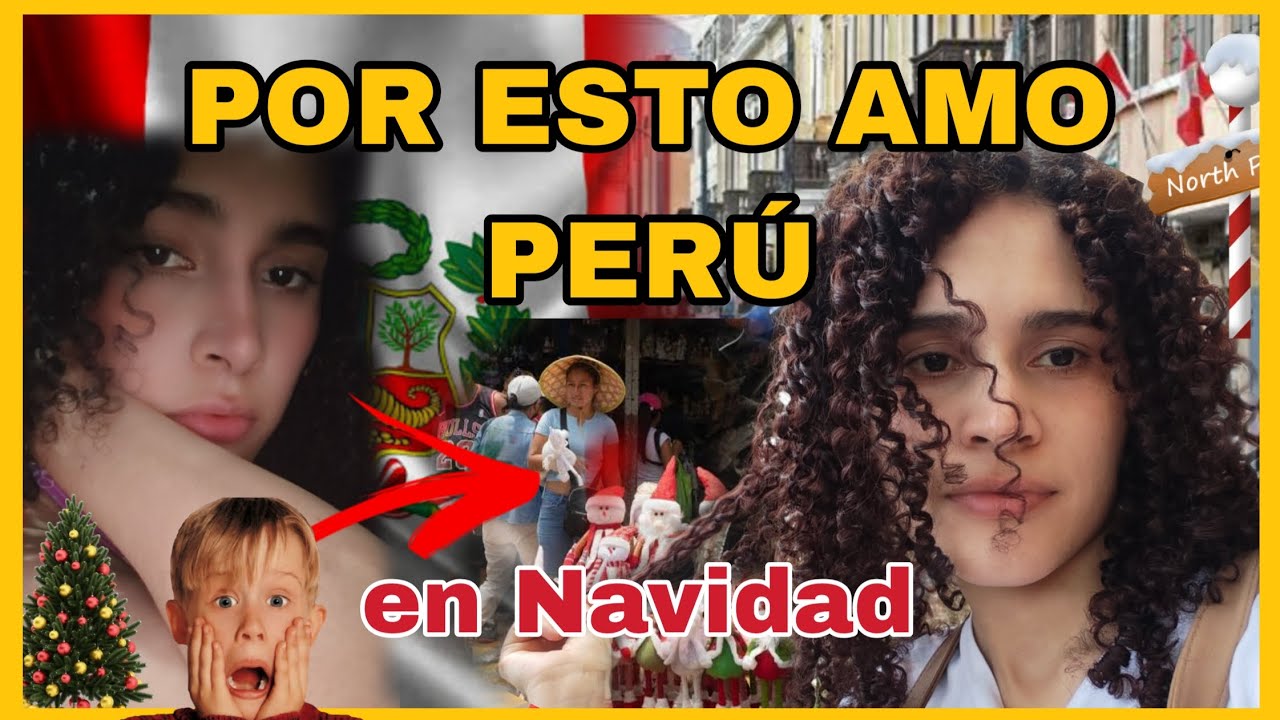 NAVIDAD en el CENTRO de LIMA🇵🇪😱 AMO VIVÍR en PERÚ | VENEZOLANA EN PERÚ