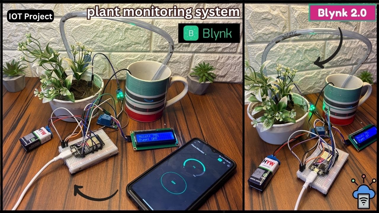 Make Your Own Smart Plant Watering System with ESP32 🌱💧 | DIY Automatic Garden”