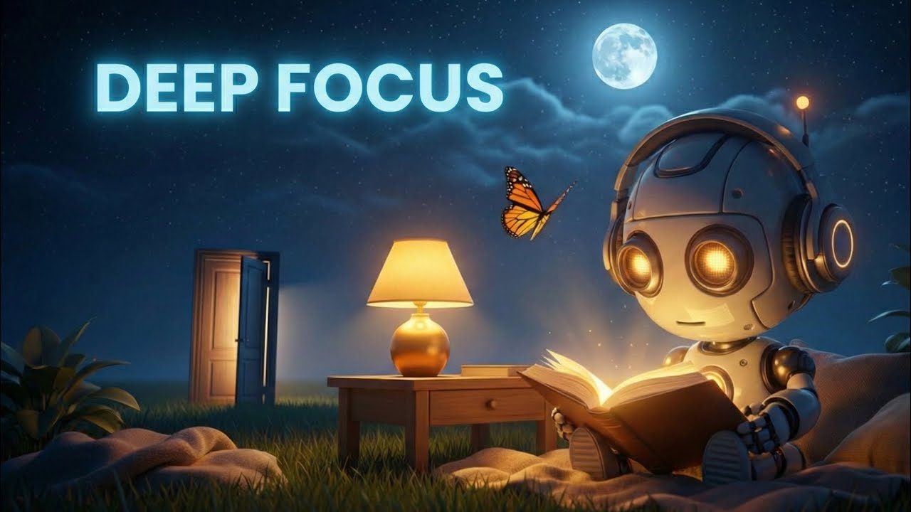 DEEP FOCUS MUSIC | Late night concentration | Chill&Relaxing sounds for ADHD