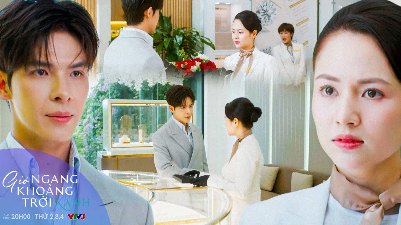 GIÓ NGANG KHOẢNG TRỜI XANH TẬP 24 | Tổng tài tìm đến tận nơi khiến trái tim Ngân rung động