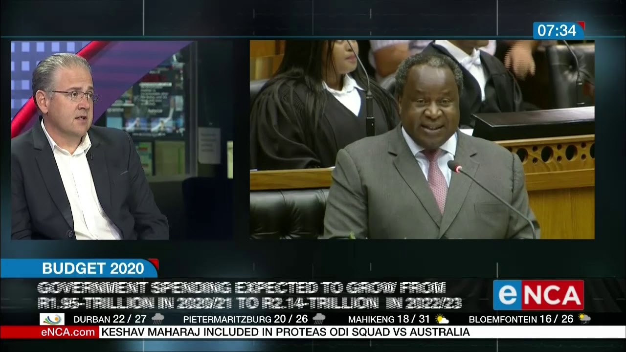 More reaction from the 2020 budget speech