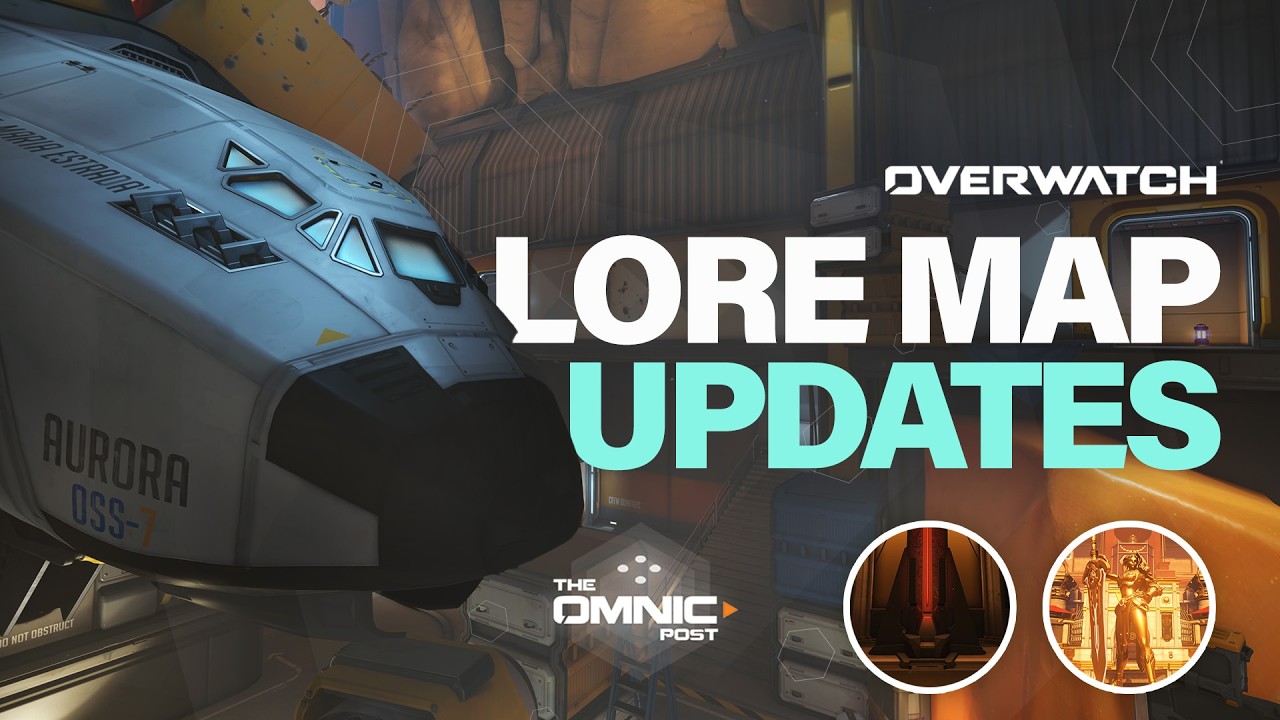 На новых картах Overwatch обнаружены детали лора игры, которые вы могли пропустить!