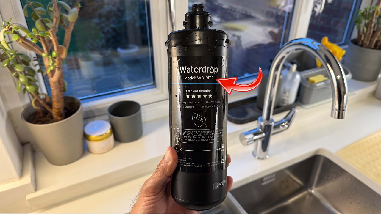 Как заменить картридж водяного фильтра в WaterDrop WD-RF10