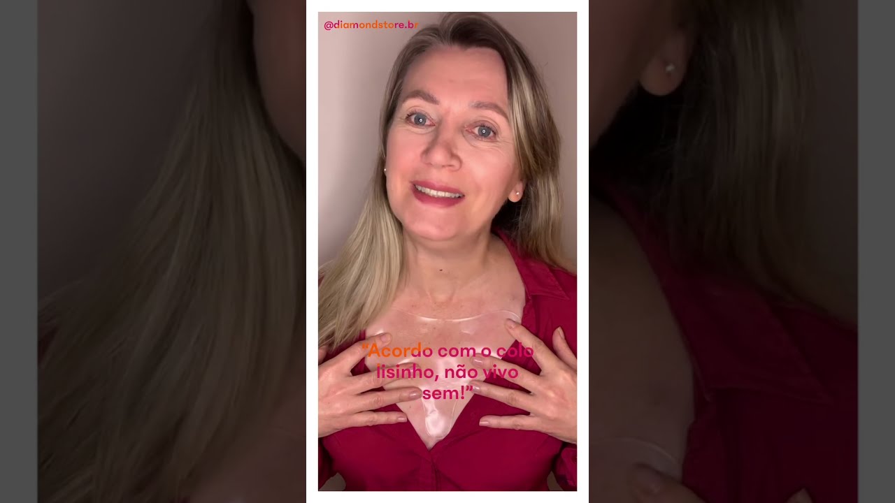 Adesivo Anti-rugas para Colo Silicone Review Diamond Store Brasil