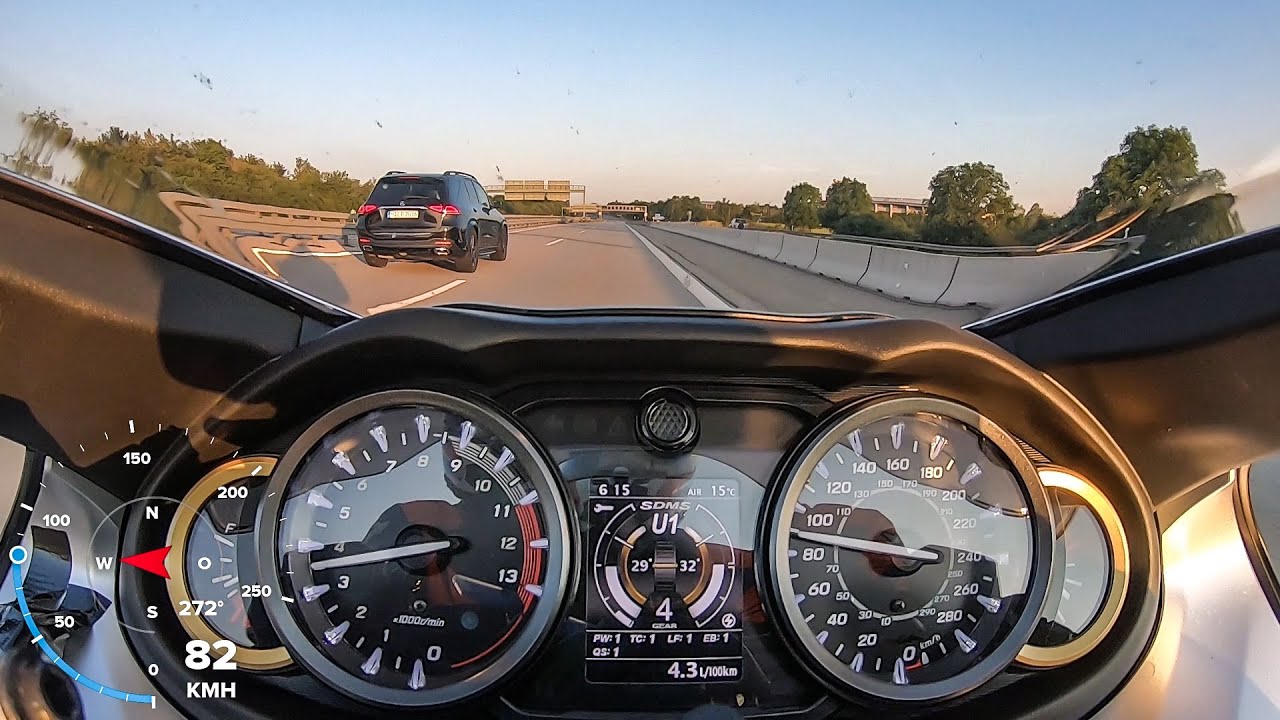 Suzuki Hayabusa GPS Acceleration 100-200km/h