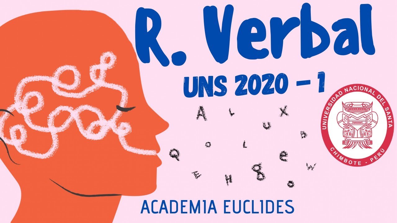 Razonamiento Verbal Examen Admisión UNS 2020 Ordinario ✅ Universidad Nacional del Santa - R. V. 2024