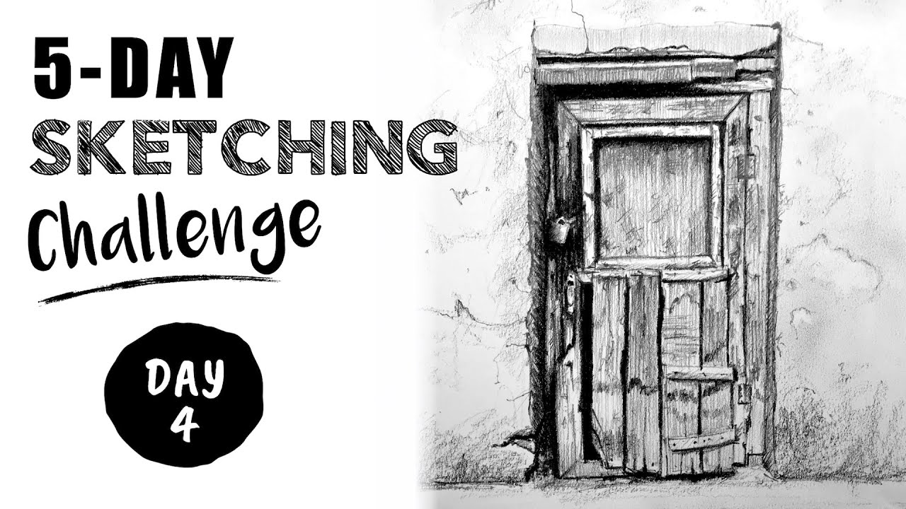 Pencil Sketching 5 DAY Challenge - Lesson 4