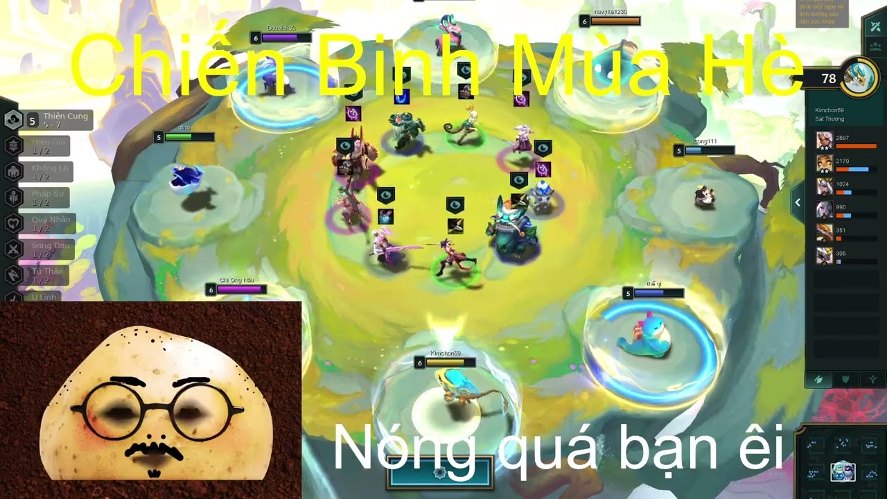 Chien Binh Mua He Playing Game DTCL With Summer Hot (737)