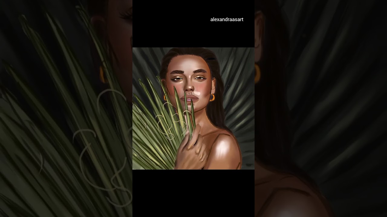 Новенький арт, с нуля, песню конечно готова слушать сутками 😍 #music #digitalart #brash #procreate