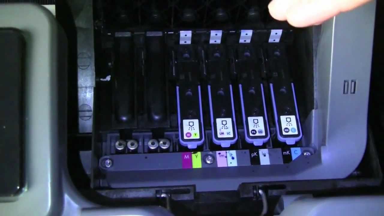 HP Designjet Z2100 Printer - Ink System Overview - Part 1 of 2