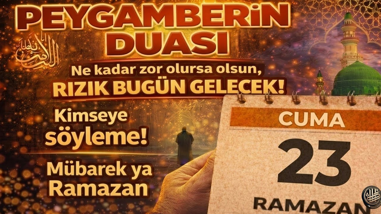 ✨23 RAMAZAN🤲Hızır Peygamber’in Çok Güçlü Duası |Evladın ve ailen için ilahi yardım,koruma ve bereket