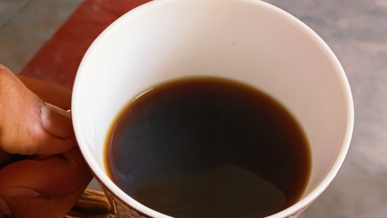 How To Make Healthy Delicious Black Coffee