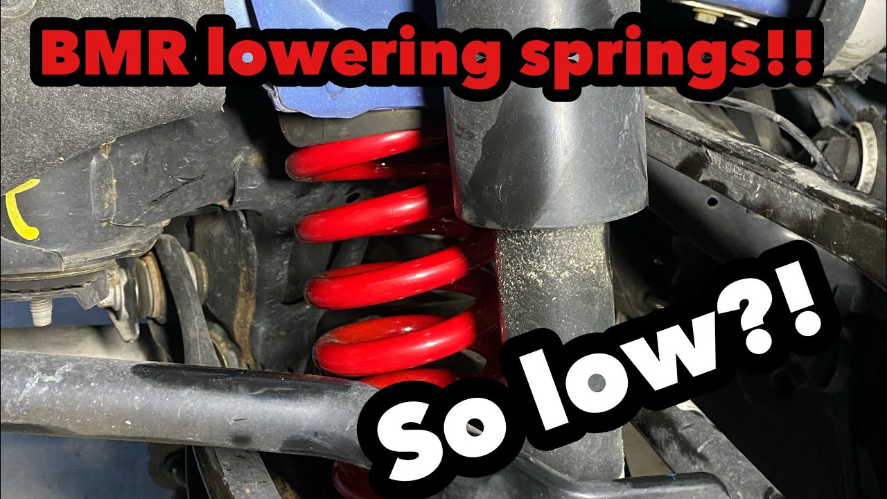 2020 6th Gen Camaro SS - BMR Lowering Springs Install