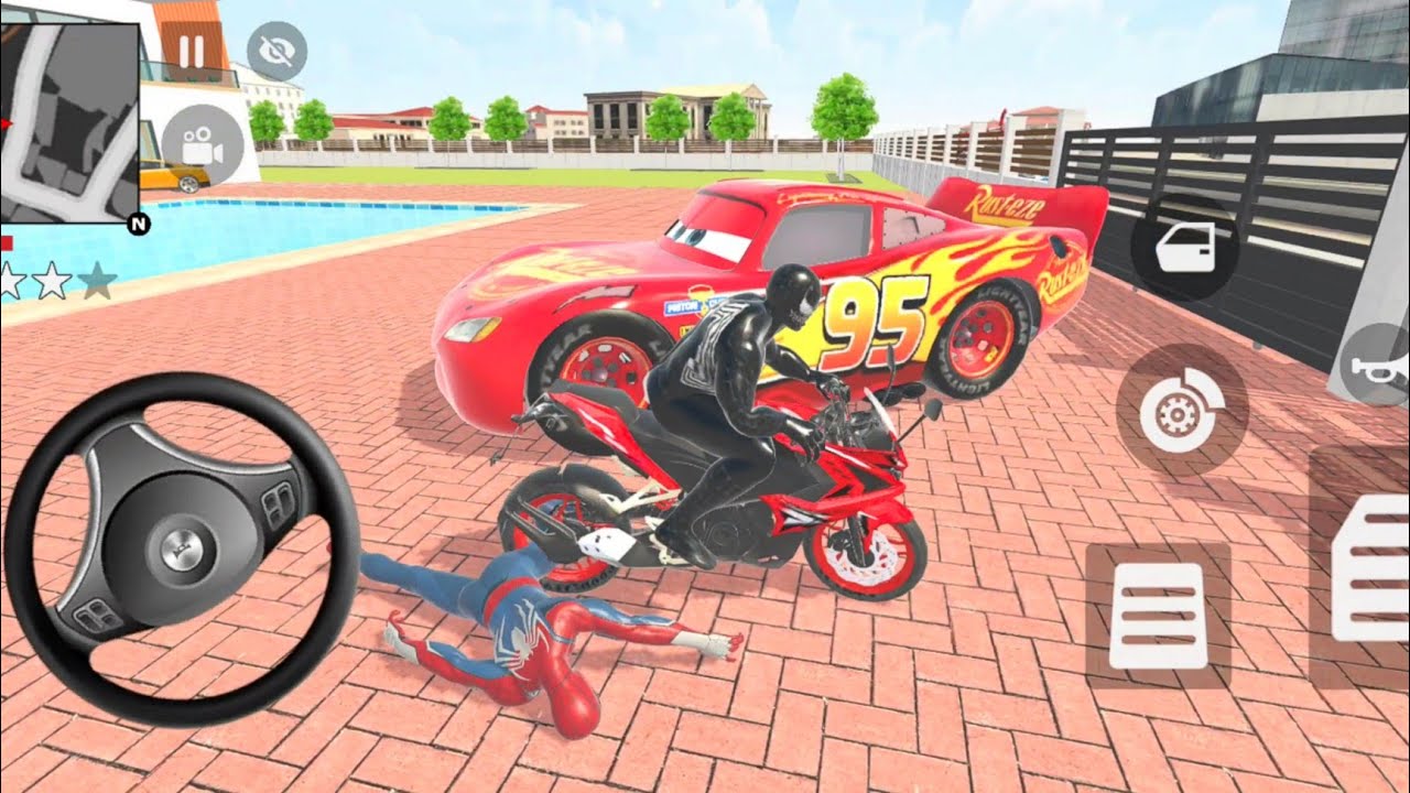 SPIDERMAN CRAZY Jumps/Falls (GTA 5 Spider-Man Android) Indian Bike Thift Auto