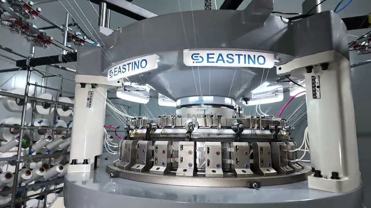 EASTINO Loop cut pile circular knitting machine .#eastino#loopcutmachine#