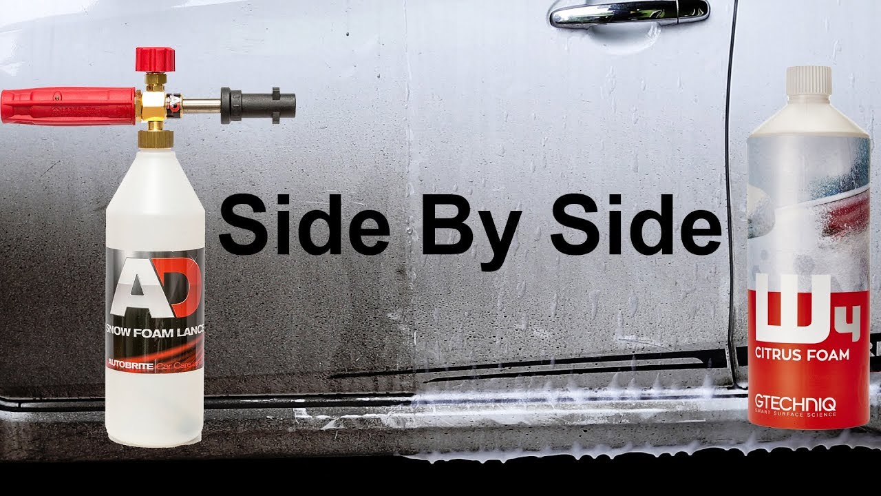 Snow Foam Test : GTECHNIQ W4 Citrus Foam