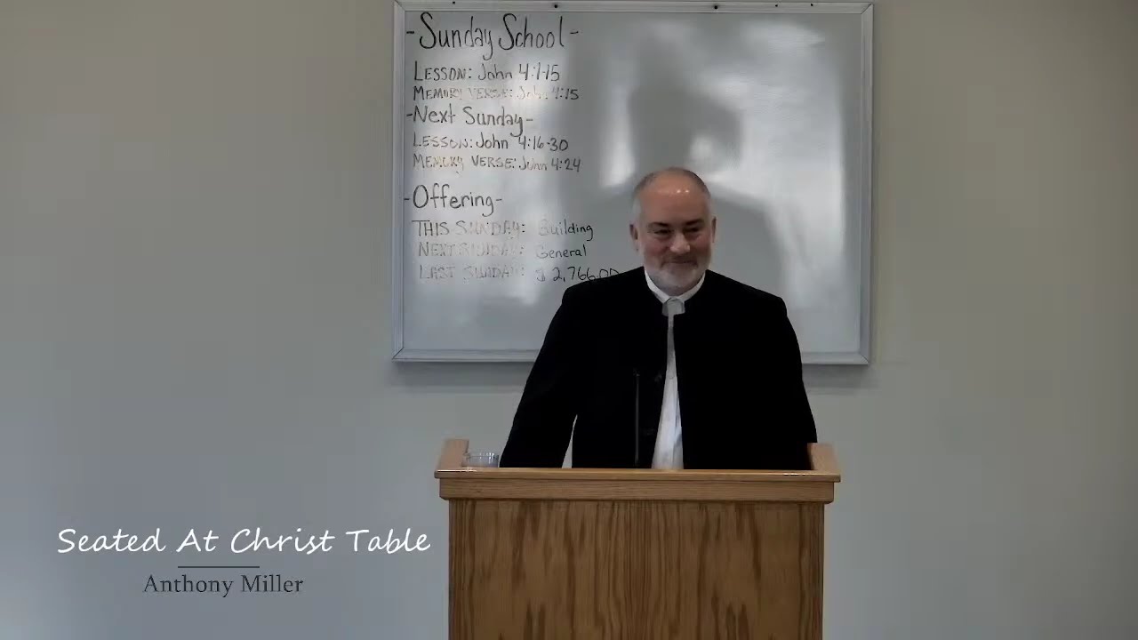 (Seated At Christ Table) Day Spring Christian Fellowship NC  01/04/25
