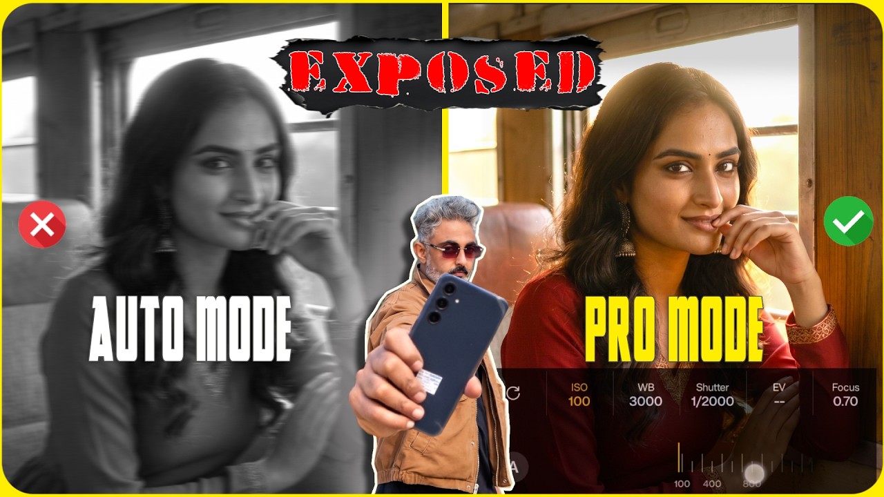 Master PHOTOGRAPHY with Phone's Pro Mode | EXPLAINED IN HINDI